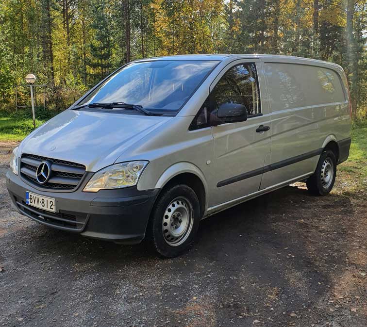 Vuokraa MB Vito Pakettiauto edullisesti - Karttula, Kuopio