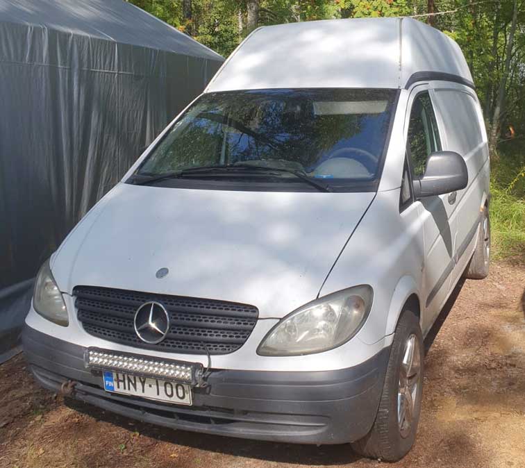 Vuokraa MB Vito (korotettu) Pakettiauto - Karttula, Kuopio